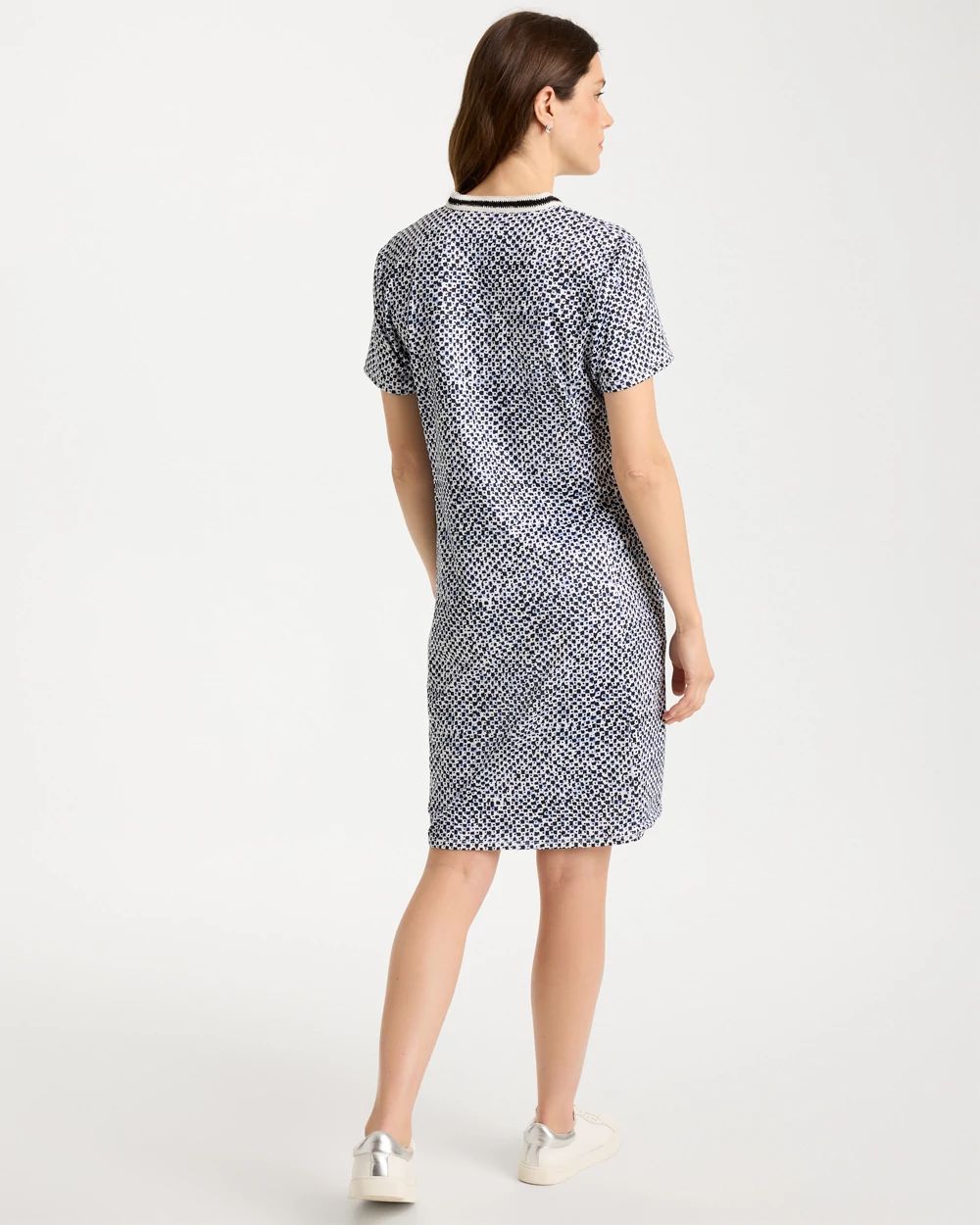 Zenergy® UPF Crochet Contrast Trim Dress | Chico's